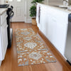 Piper Looms Mayfield Damask AMF1026 Copper Machine Washable Area Rug Runner Lifestyle Image Feature