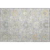 Piper Looms Mayfield Damask AMF1026 Gray Machine Washable Area Rug Scatter Main Image