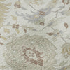 Piper Looms Mayfield Damask AMF1026 Ivory Machine Washable Area Rug Swatch Image