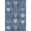 Piper Looms Mayfield Damask AMF1026 Navy Machine Washable Area Rug main image