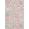 Piper Looms Mayfield Damask AMF1026 Pink Machine Washable Area Rug main image