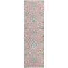 Piper Looms Mayfield Damask AMF1026 Pink Machine Washable Area Rug Runner Main Image