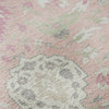 Piper Looms Mayfield Damask AMF1026 Pink Machine Washable Area Rug Swatch Image