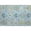 Piper Looms Mayfield Damask AMF1026 Sky Machine Washable Area Rug Scatter Main Image