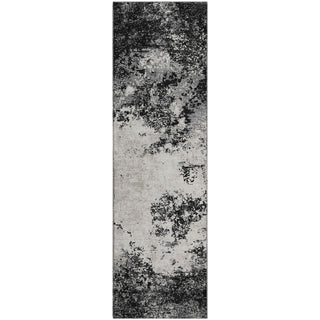 Piper Looms Mayfield Modern AMF1027 Black Machine Washable Area Rug Runner Main Image