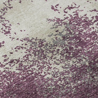 Piper Looms Mayfield Modern AMF1027 Eggplant Machine Washable Area Rug Swatch Image