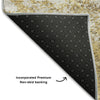 Piper Looms Mayfield Modern AMF1027 Gold Machine Washable Area Rug Backing Image
