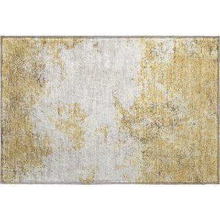 Piper Looms Mayfield Modern AMF1027 Gold Machine Washable Area Rug Scatter Main Image