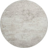 Piper Looms Mayfield Modern AMF1027 Ivory Machine Washable Area Rug Round Main Image