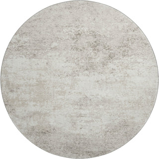 Piper Looms Mayfield Modern AMF1027 Ivory Machine Washable Area Rug Round Main Image