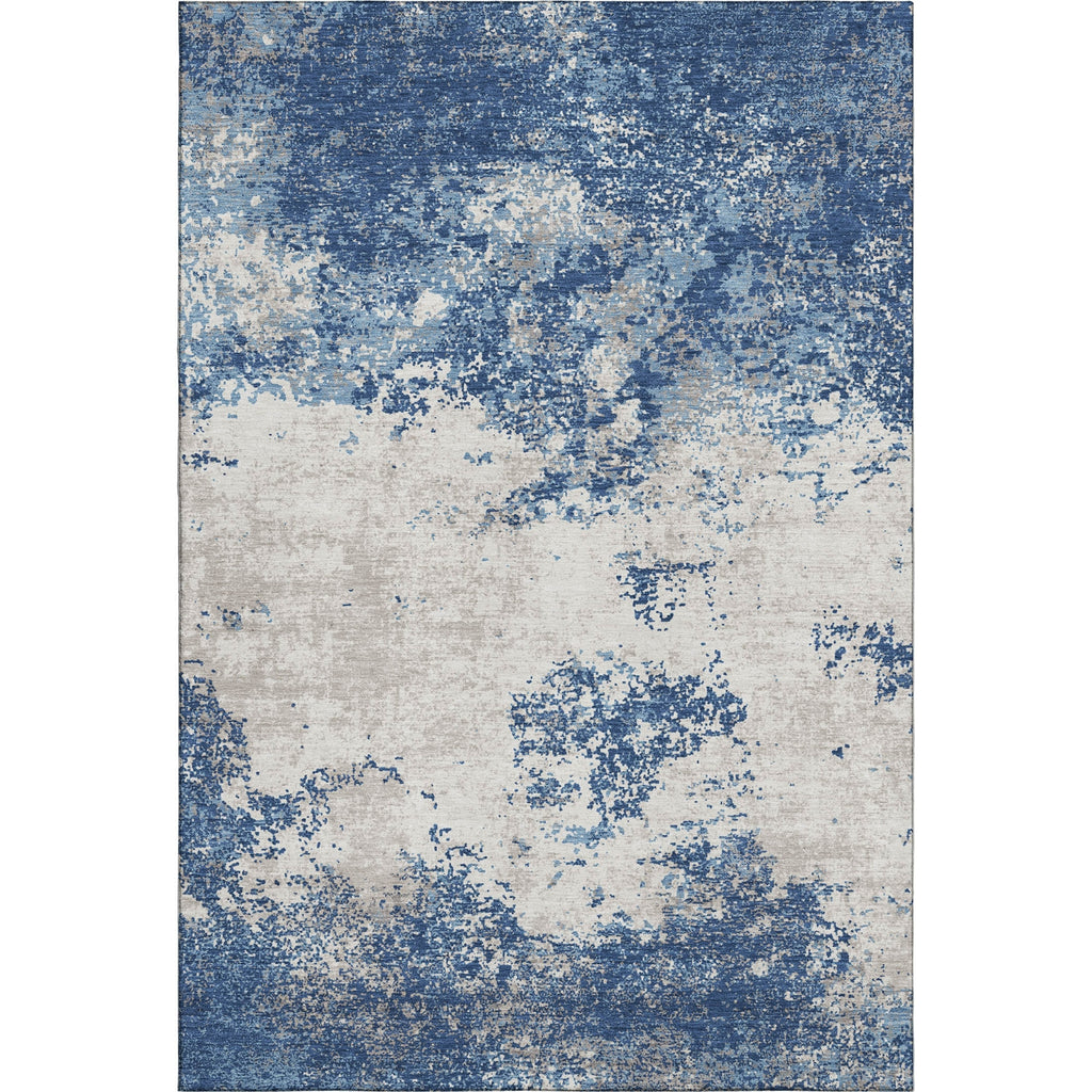 Piper Looms Mayfield Modern AMF1027 Navy Machine Washable Area Rug main image