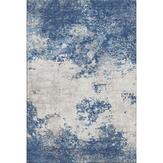 Piper Looms Mayfield Modern AMF1027 Navy Machine Washable Area Rug main image
