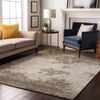 Piper Looms Mayfield Modern AMF1027 Taupe Machine Washable Area Rug Lifestyle Image Feature