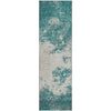 Piper Looms Mayfield Modern AMF1027 Teal Machine Washable Area Rug Runner Main Image