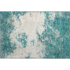 Piper Looms Mayfield Modern AMF1027 Teal Machine Washable Area Rug Scatter Main Image