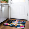 Piper Looms Mayfield Abstract AMF1028 Black Machine Washable Area Rug Scatter Lifestyle Image Feature