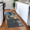 Piper Looms Mayfield Abstract AMF1028 Charcoal Machine Washable Area Rug Runner Lifestyle Image Feature
