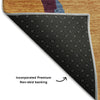 Piper Looms Mayfield Abstract AMF1028 Copper Machine Washable Area Rug Backing Image
