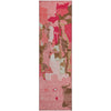 Piper Looms Mayfield Abstract AMF1028 Coral Machine Washable Area Rug Runner Main Image
