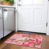 Piper Looms Mayfield Abstract AMF1028 Coral Machine Washable Area Rug Scatter Lifestyle Image Feature