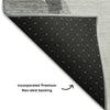 Piper Looms Mayfield Abstract AMF1028 Gray Machine Washable Area Rug Backing Image
