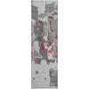 Piper Looms Mayfield Abstract AMF1028 Gray Machine Washable Area Rug Runner Main Image