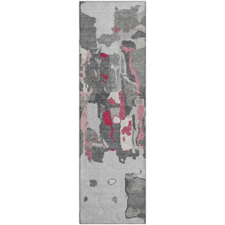 Piper Looms Mayfield Abstract AMF1028 Gray Machine Washable Area Rug Runner Main Image