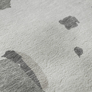 Piper Looms Mayfield Abstract AMF1028 Gray Machine Washable Area Rug Swatch Image