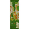 Piper Looms Mayfield Abstract AMF1028 Green Machine Washable Area Rug Runner Main Image
