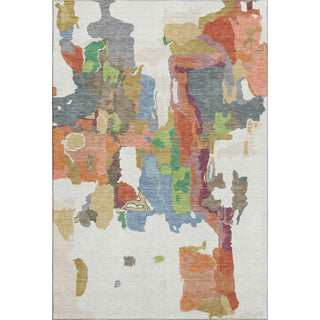Piper Looms Mayfield Abstract AMF1028 Ivory Machine Washable Area Rug main image