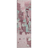 Piper Looms Mayfield Abstract AMF1028 Pink Machine Washable Area Rug Runner Main Image