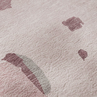 Piper Looms Mayfield Abstract AMF1028 Pink Machine Washable Area Rug Swatch Image