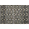 Piper Looms Mayfield Geometric AMF1029 Black Machine Washable Area Rug Scatter Main Image