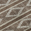 Piper Looms Mayfield Geometric AMF1029 Brown Machine Washable Area Rug Swatch Image