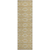 Piper Looms Mayfield Geometric AMF1029 Gold Machine Washable Area Rug Runner Main Image