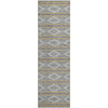 Piper Looms Mayfield Geometric AMF1029 Gray Machine Washable Area Rug Runner Main Image