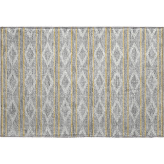 Piper Looms Mayfield Geometric AMF1029 Gray Machine Washable Area Rug Scatter Main Image