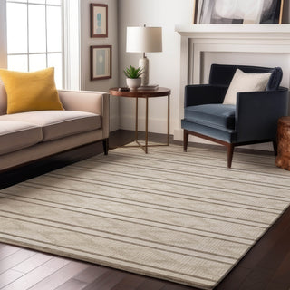Piper Looms Mayfield Geometric AMF1029 Ivory Machine Washable Area Rug Lifestyle Image Feature
