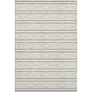Piper Looms Mayfield Geometric AMF1029 Ivory Machine Washable Area Rug main image
