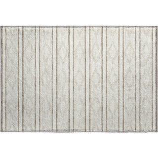 Piper Looms Mayfield Geometric AMF1029 Ivory Machine Washable Area Rug Scatter Main Image