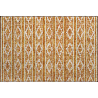 Piper Looms Mayfield Geometric AMF1029 Paprika Machine Washable Area Rug Scatter Main Image
