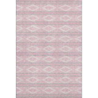 Piper Looms Mayfield Geometric AMF1029 Pink Machine Washable Area Rug main image