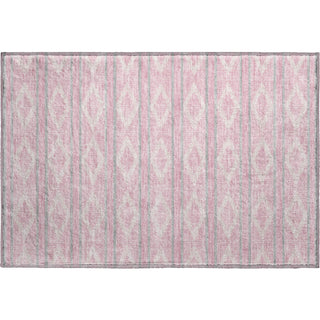 Piper Looms Mayfield Geometric AMF1029 Pink Machine Washable Area Rug Scatter Main Image