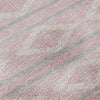 Piper Looms Mayfield Geometric AMF1029 Pink Machine Washable Area Rug Swatch Image