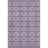 Piper Looms Mayfield Geometric AMF1029 Purple Machine Washable Area Rug main image