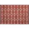 Piper Looms Mayfield Geometric AMF1029 Red Machine Washable Area Rug Scatter Main Image