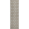Piper Looms Mayfield Geometric AMF1029 Taupe Machine Washable Area Rug Runner Main Image