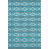Piper Looms Mayfield Geometric AMF1029 Teal Machine Washable Area Rug main image