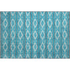 Piper Looms Mayfield Geometric AMF1029 Teal Machine Washable Area Rug Scatter Main Image