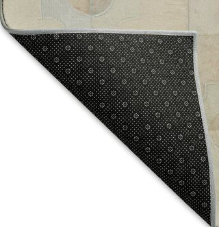 Piper Looms Mayfield Scallop Diamonds AMF103 Ivory Machine Washable Area Rug Backing Image